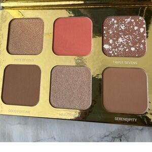 true + luscious lucky glow bronze + highlighter